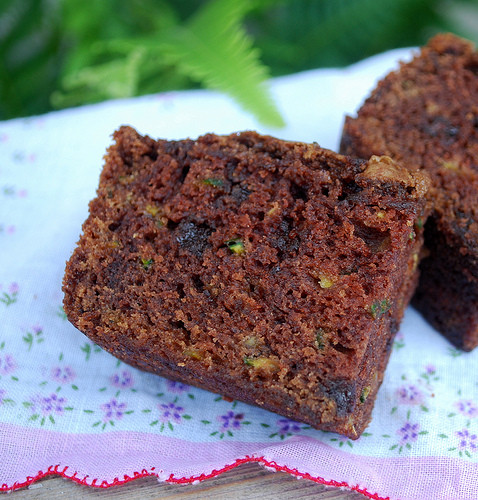 Zucchini Chocolate Chip Bread
 Chocolate Chocolate Chip Zucchini Bread