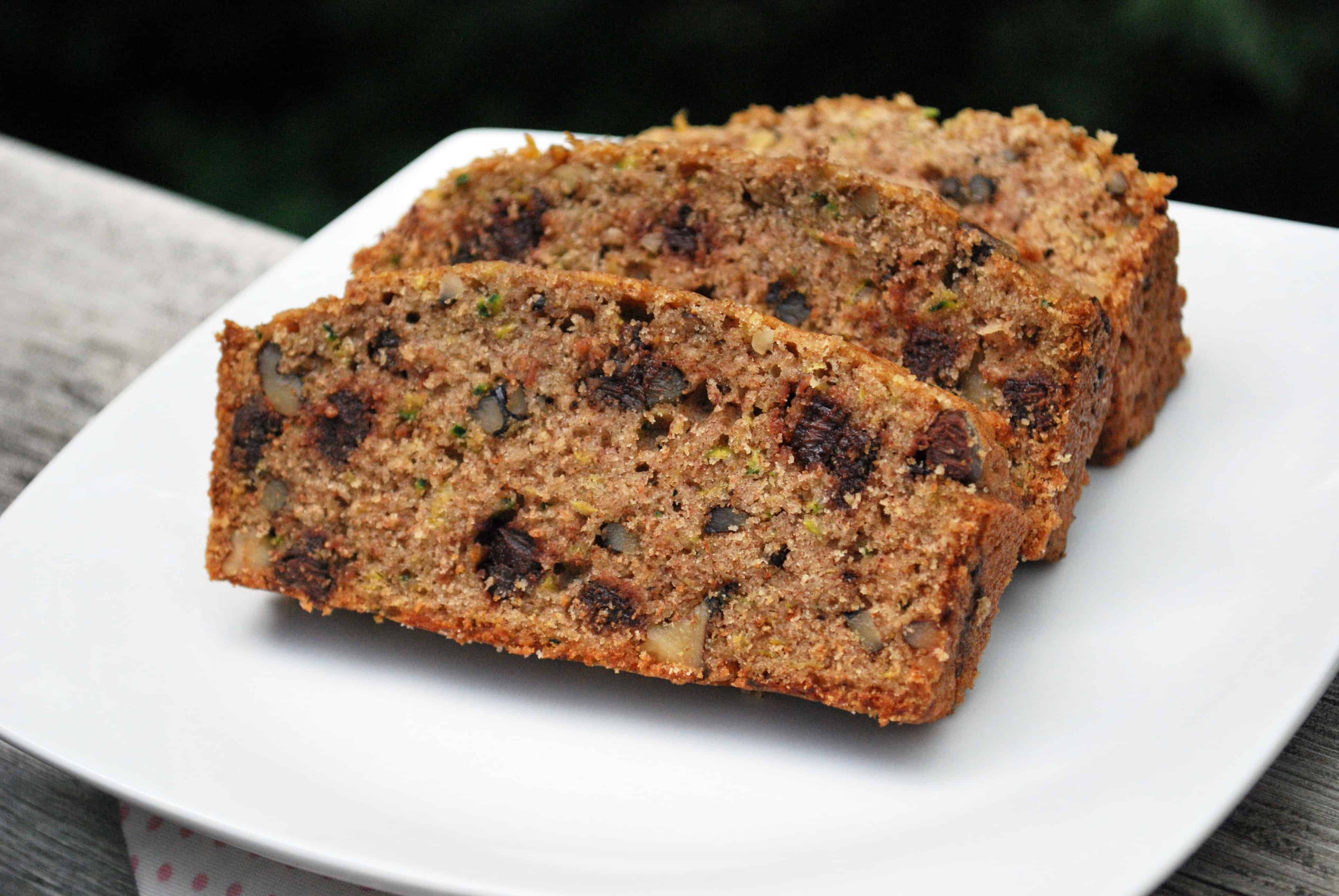 Zucchini Chocolate Chip Bread
 Chocolate Chip Zucchini Bread The Live In Kitchen