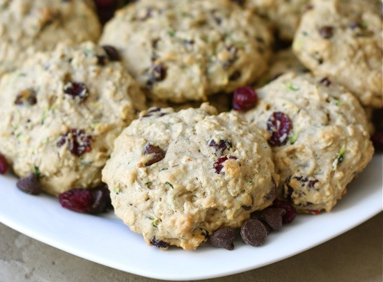 Zucchini Chocolate Chip Cookies
 Zucchini Cookies with Chocolate Chips and Dried