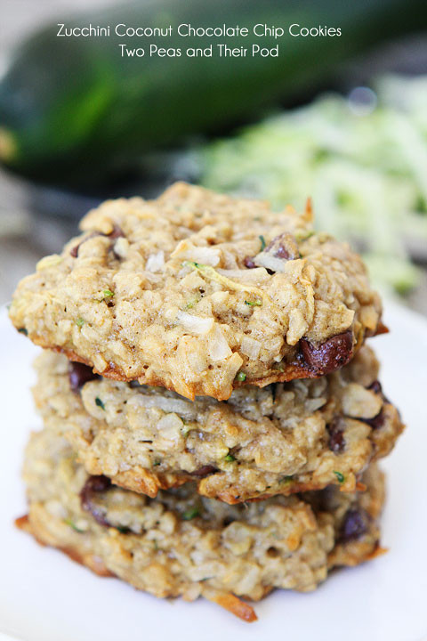 Zucchini Chocolate Chip Cookies
 Zucchini Cookies