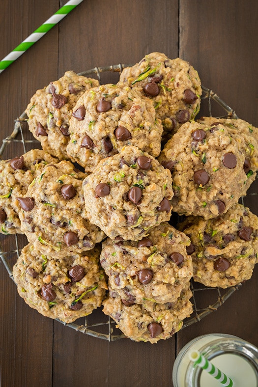 Zucchini Chocolate Chip Cookies
 Zucchini Oat Chocolate Chip Cookies Cooking Classy