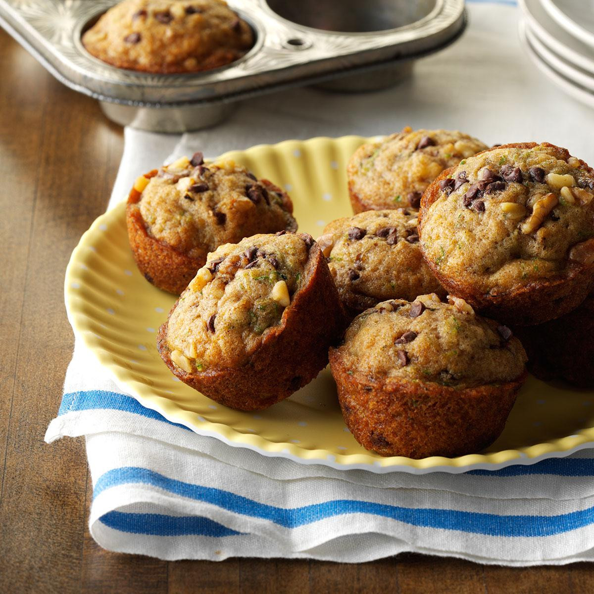 Zucchini Chocolate Chip Muffins
 Zucchini Chocolate Chip Muffins Recipe