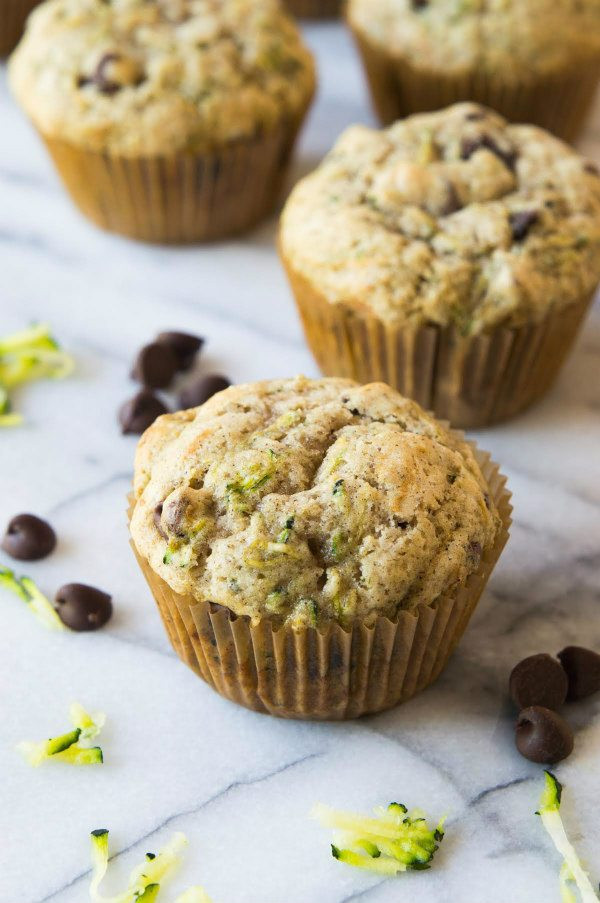 Zucchini Chocolate Chip Muffins
 Zucchini Chocolate Chip Muffins Recipe Girl