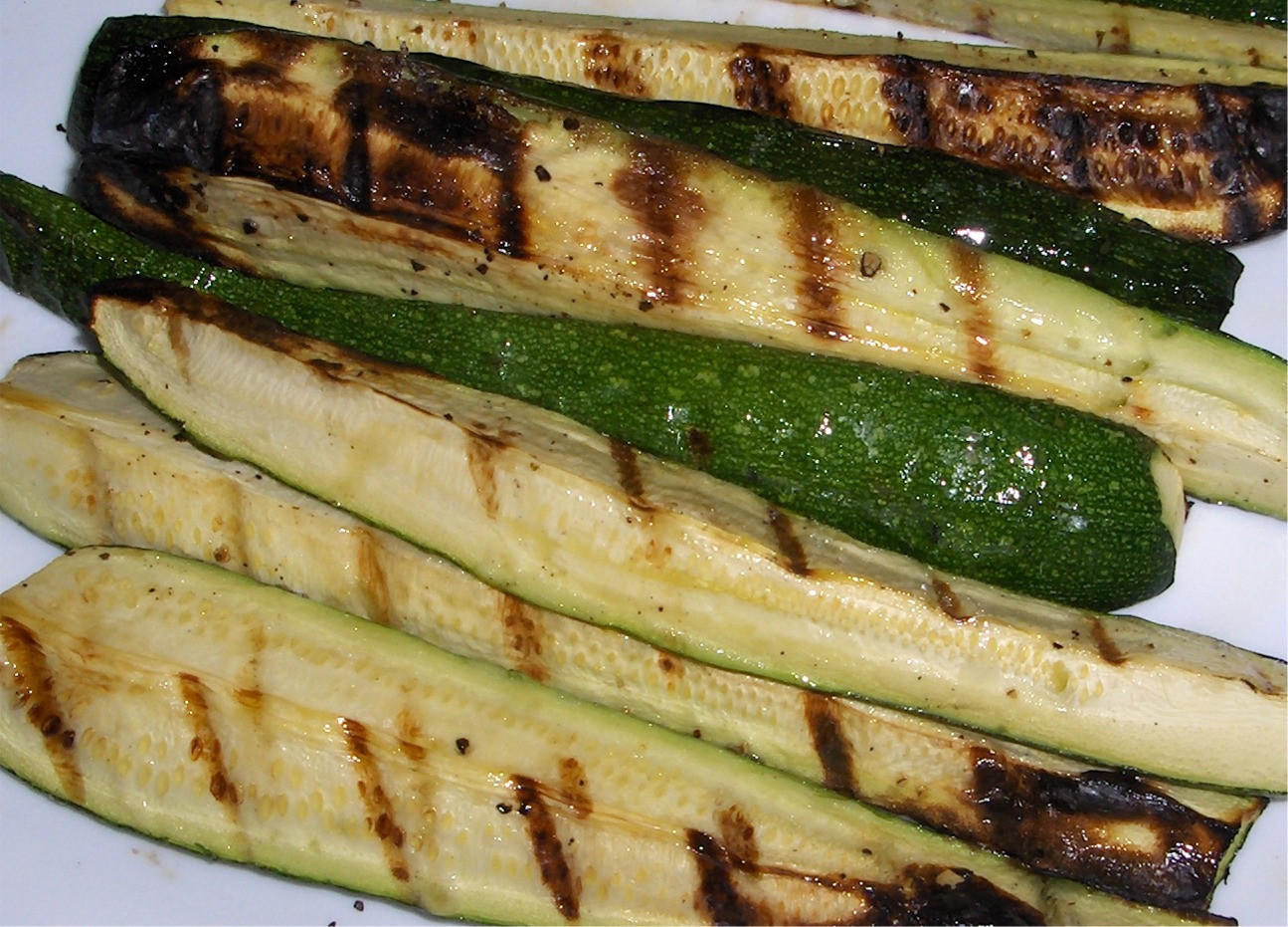 Zucchini On The Grill
 Grilled Zucchini