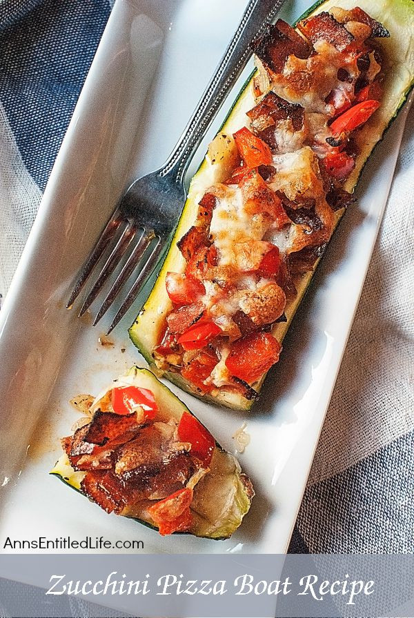 Zucchini Pizza Boats
 Zucchini Pizza Boats Recipe