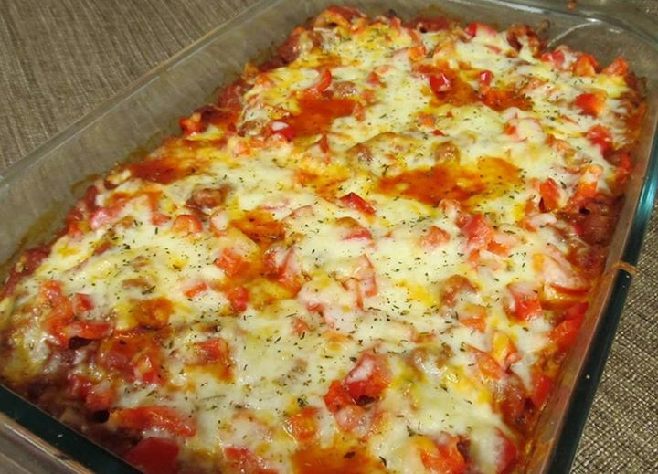 Zucchini Pizza Casserole
 PinDelight Zucchini Pizza Casserole