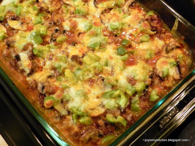 Zucchini Pizza Casserole
 Finding Joy in My Kitchen Zucchini Pizza Casserole