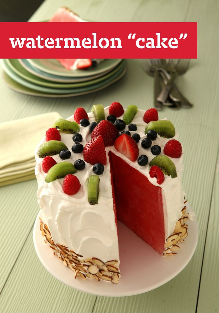Zumbo'S Just Desserts Recipes
 Watermelon "Cake" Put your seasonal summer produce to