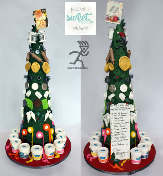 12 Days Of Christmas Cakes
 12 Days of Christmas A Cake Decorators Version for
