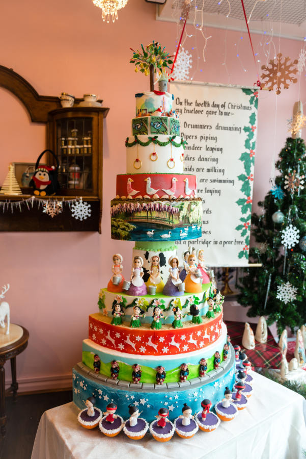 12 Days Of Christmas Cakes
 The Twelve Days of Christmas cake by Melanie CakesDecor