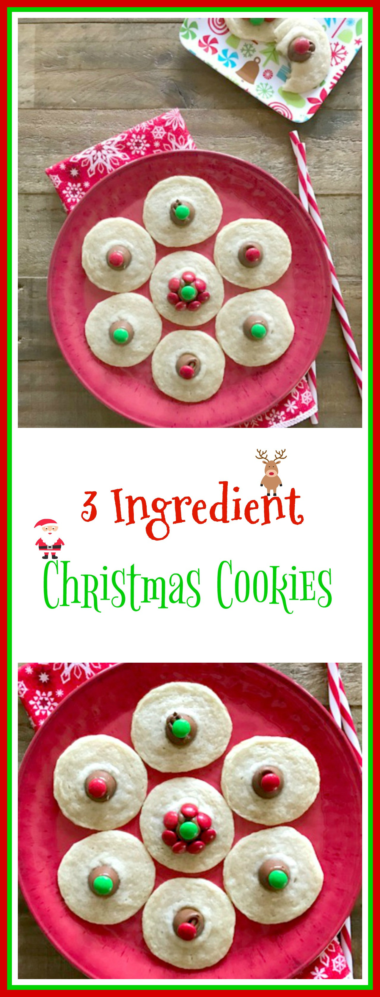 3 Ingredient Christmas Cookies
 3 Ingre nt Christmas Cookies Pams Daily Dish