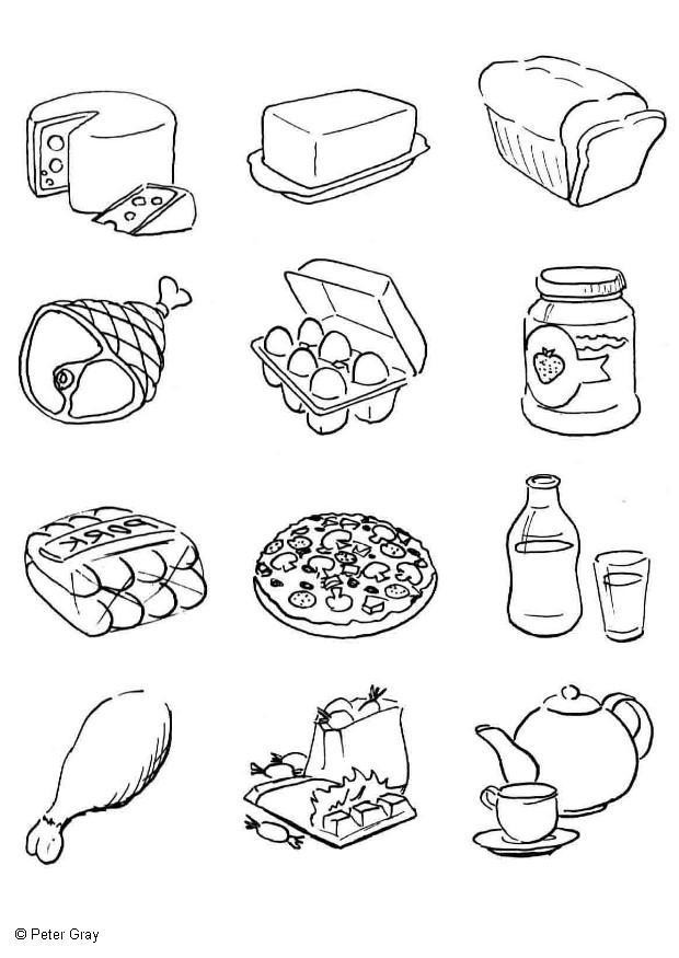4 Thanksgiving Pies On One Sheet Tray
 Página para colorir alimentos img 6933