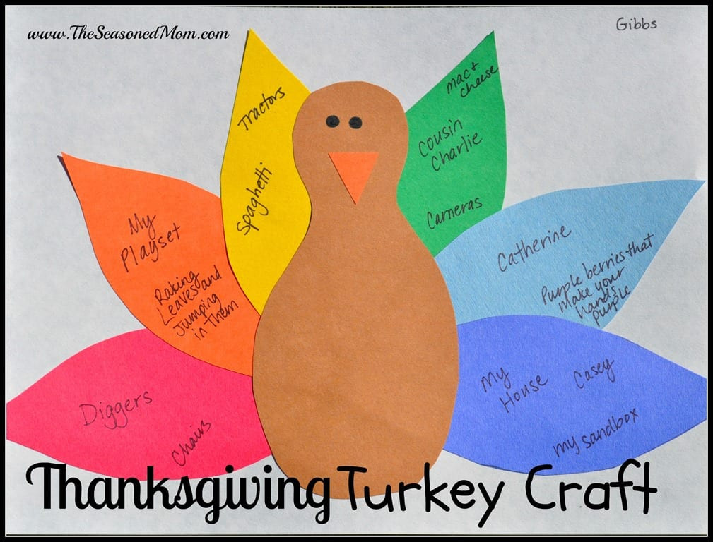 A Turkey For Thanksgiving Activities
 Thanksgiving Turkey Craft The Seasoned Mom