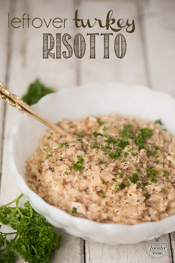 After Thanksgiving Turkey Recipes
 Leftover Turkey Risotto