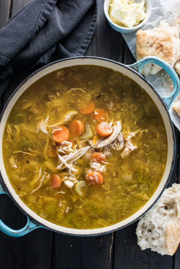 After Thanksgiving Turkey Soup
 Easy Homemade Turkey Soup