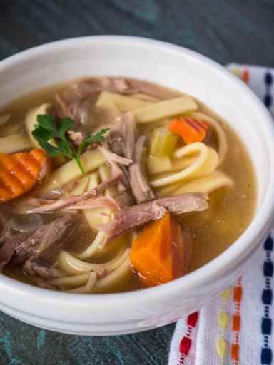 After Thanksgiving Turkey Soup
 Pressure Cooker Day After Thanksgiving Turkey Carcass Soup