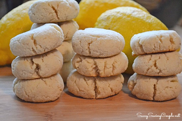 Almond Flour Christmas Cookies
 Gluten Free and Vegan Almond Flour Lemon Cookies Recipe ⋆ Savvy Saving Couple