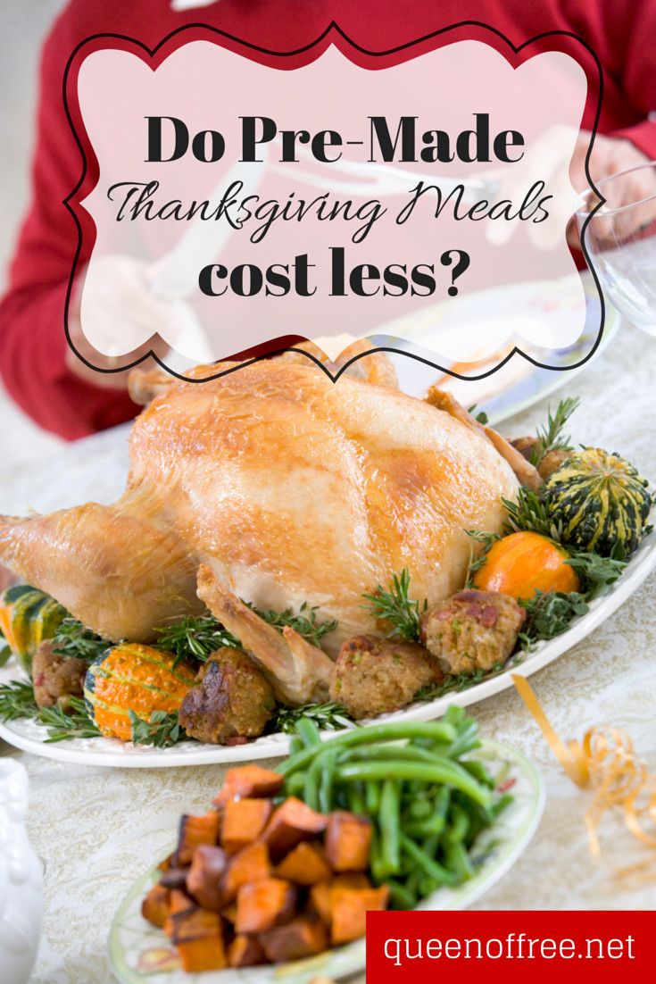Already Made Turkey For Thanksgiving
 Could Thanksgiving Meals to Go Be Cheaper