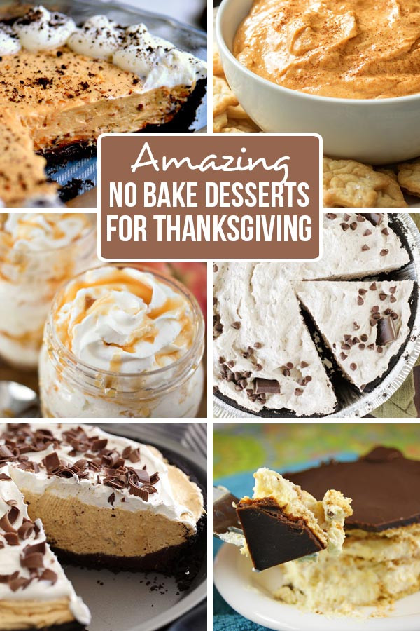 Amazing Thanksgiving Desserts
 Amazing No Bake Thanksgiving Desserts Family Fresh Meals
