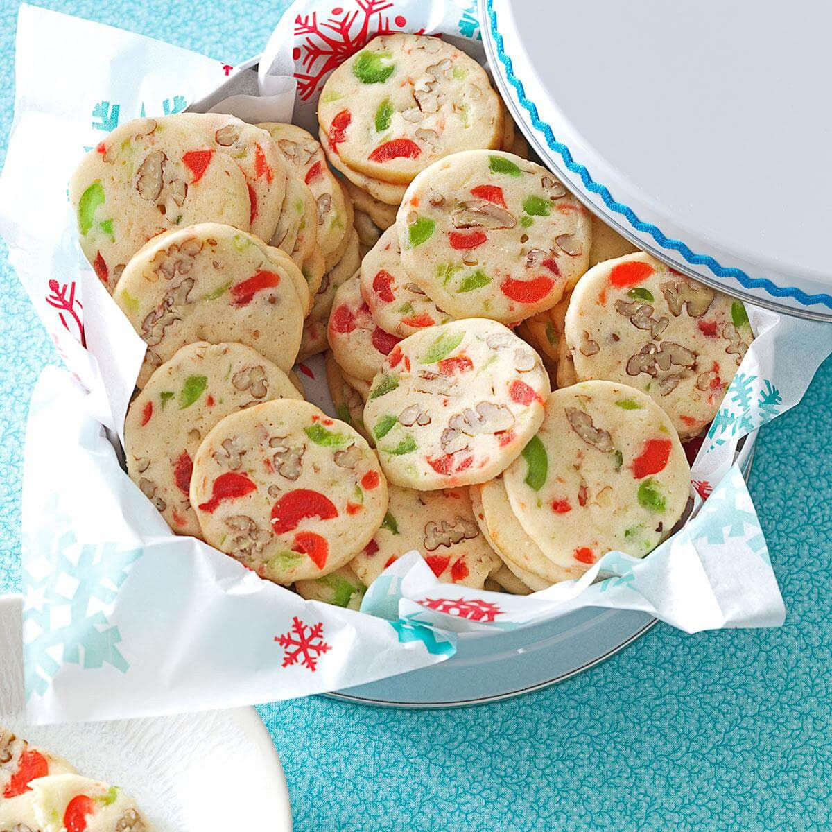 America'S Test Kitchen Christmas Cookies
 Cherry Christmas Slices Recipe