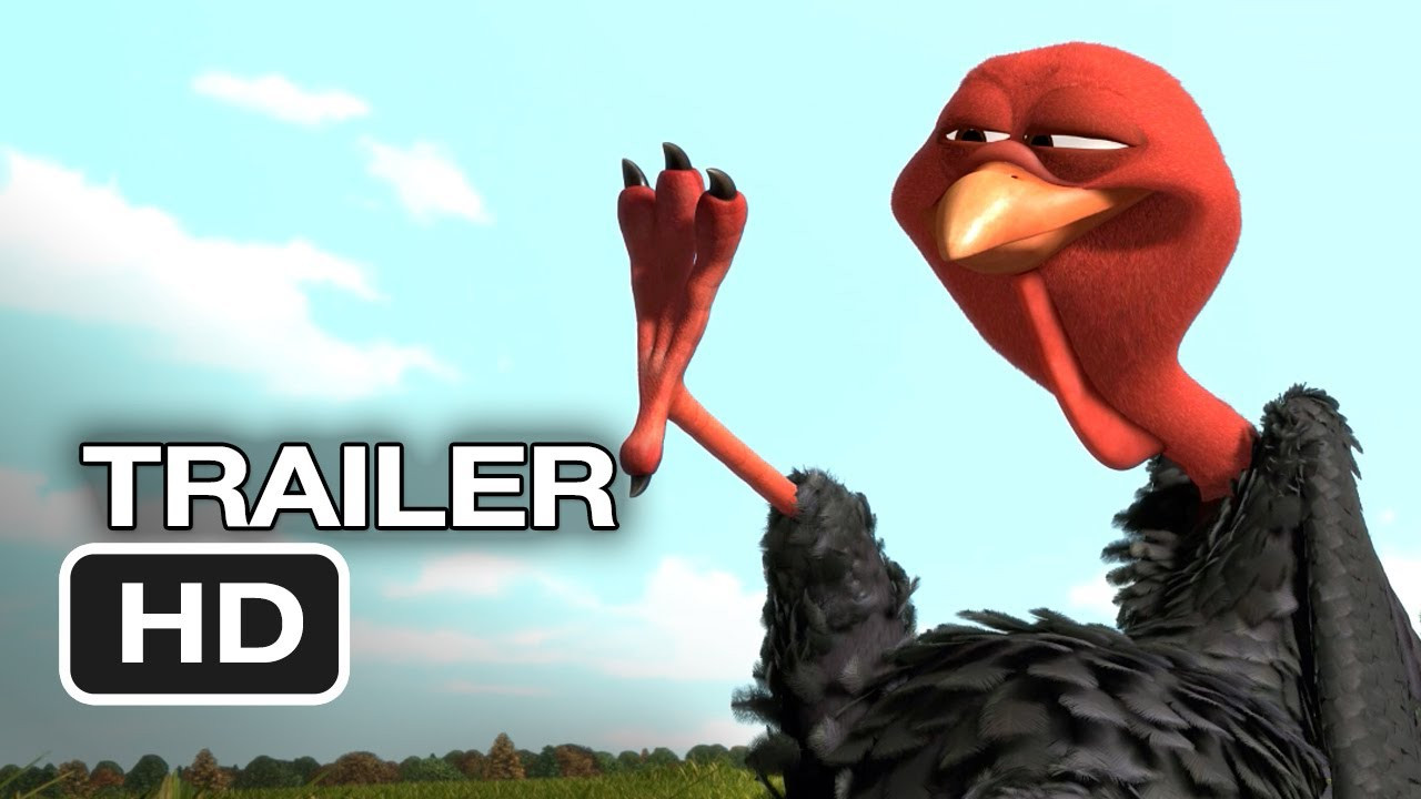 Animated Thanksgiving Turkey Movie
 Free Birds ficial Trailer 1 2013 Owen Wilson