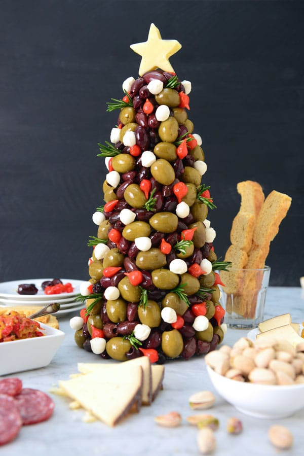 Antipasto Christmas Tree
 Festive Entertaining with Olives & Antipasti DeLallo