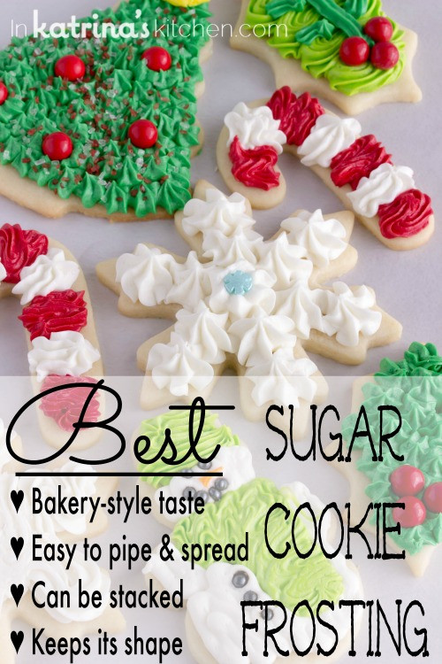 Best Christmas Cookie Icing
 Christmas Cookie Frosting