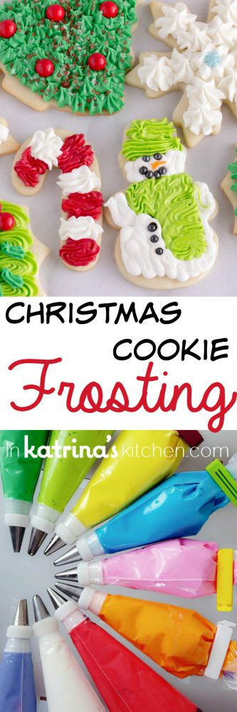 Best Christmas Cookie Icing
 Christmas Cookie Frosting