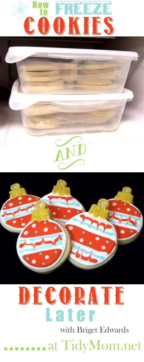Best Christmas Cookies To Freeze
 How to Freeze Cookies Best of Pinterest