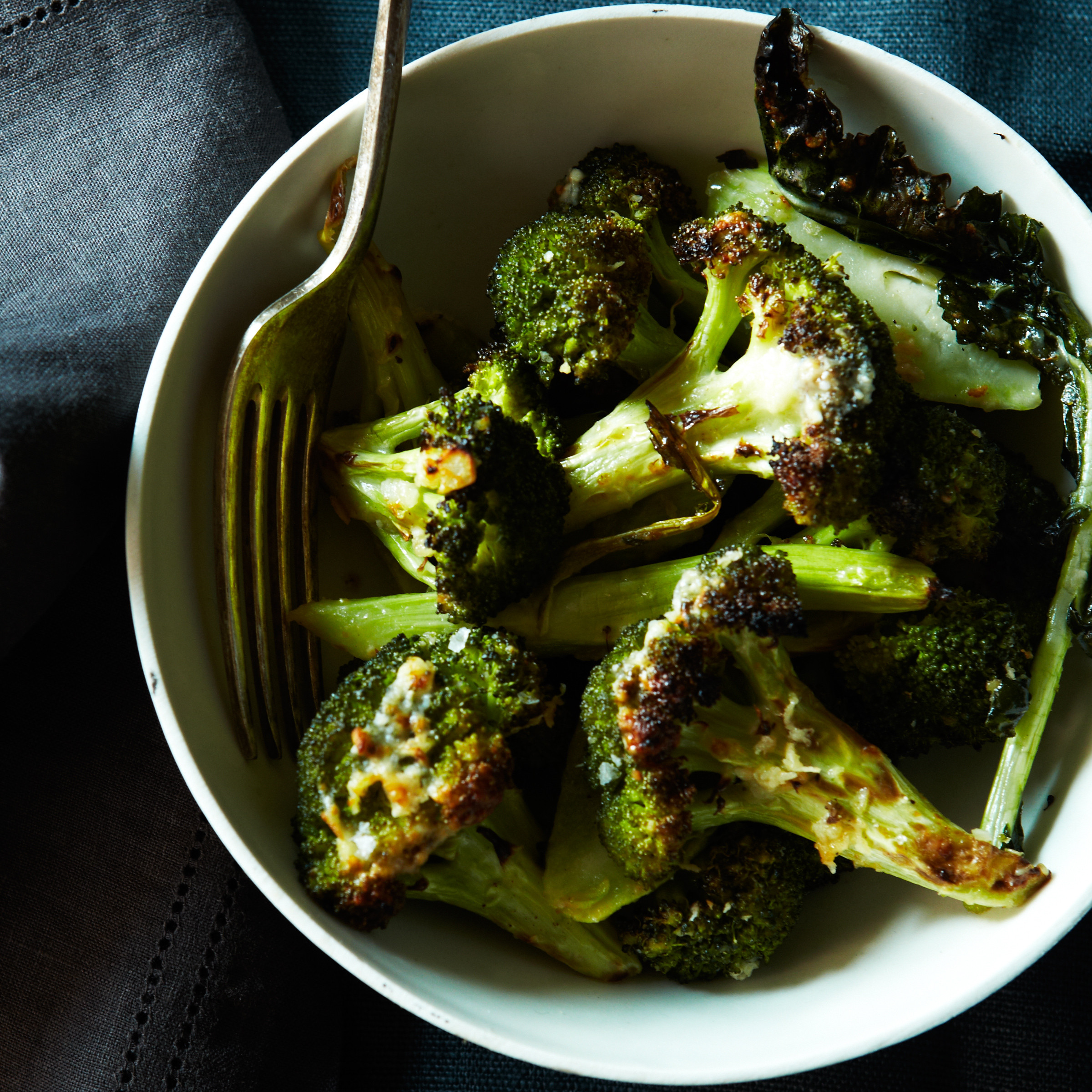Best Christmas Vegetable Side Dishes
 Roasted Garlic Parmigiano Broccoli Recipe Grace Parisi