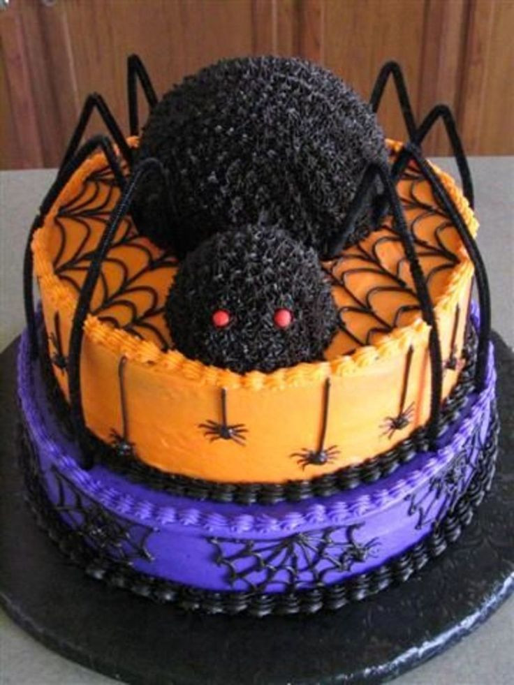 Best Halloween Cakes
 Best 25 Spider cake ideas on Pinterest