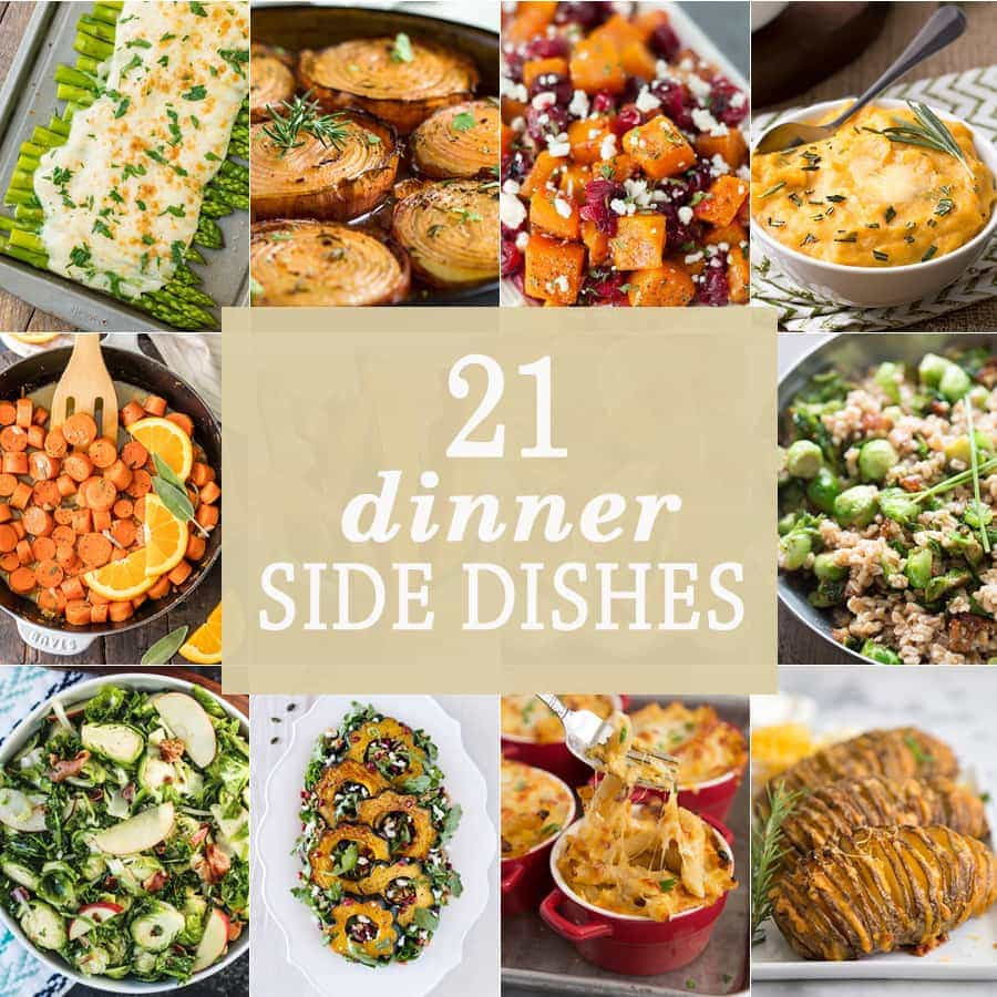 Best Side Dishes For Christmas Dinner
 21 Dinner Side Dishes The Cookie Rookie
