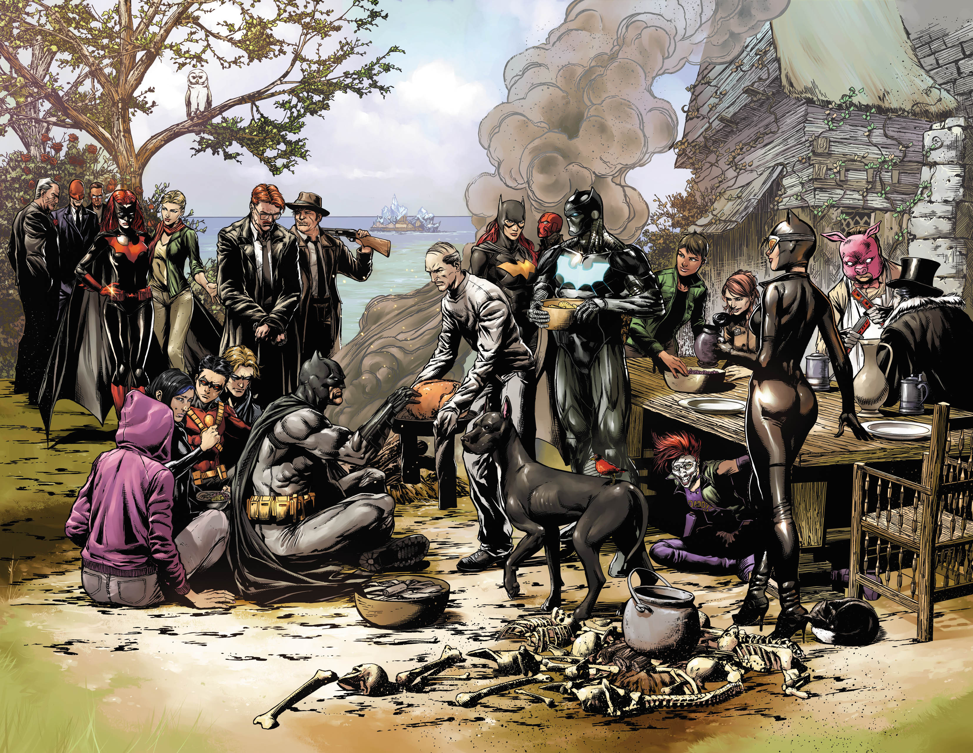 Best Thanksgiving Dinners In Dc
 Does the New Batman Eternal Teaser Reveal Nightwing s