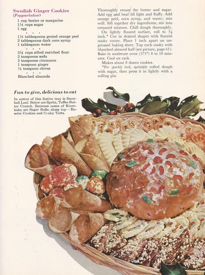 Better Homes And Gardens Christmas Cookies
 Vintage Christmas Cookie Recipes from a 1959 Better Homes