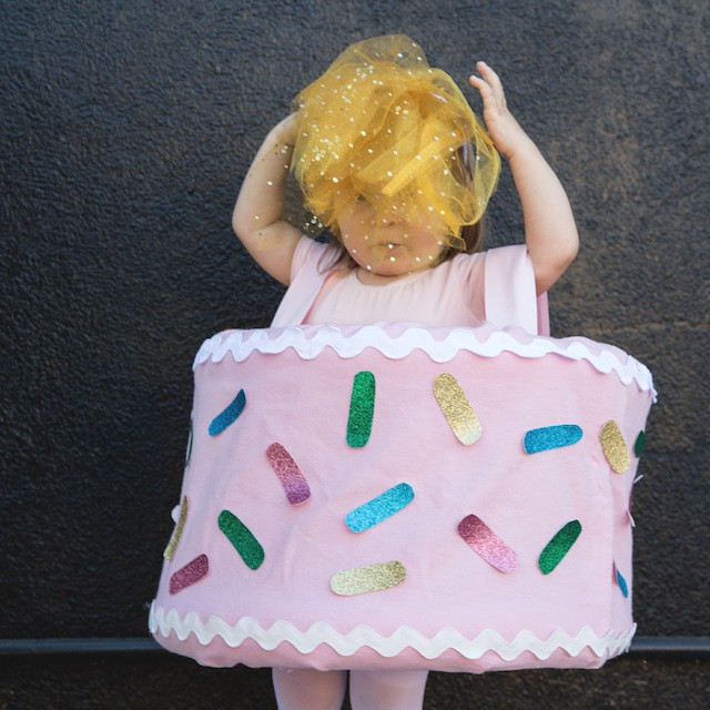 Birthday Cake Halloween Costume
 DIY Halloween Costume Birthday Cake The Effortless Chic