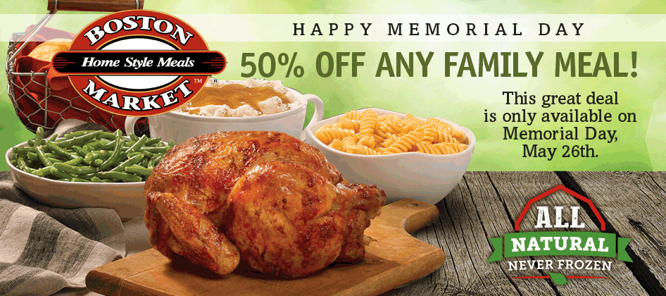 Boston Market Thanksgiving Dinner 2019
 Boston Market Coupons Family meals are off the 26th