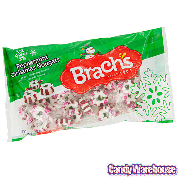 Brach Christmas Candy
 Brach s Peppermint Christmas Tree Nougats 40 Piece Bag