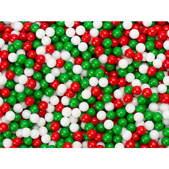 Bulk Christmas Candy
 Christmas Petite Jawbreaker Candy Balls 5LB Bag