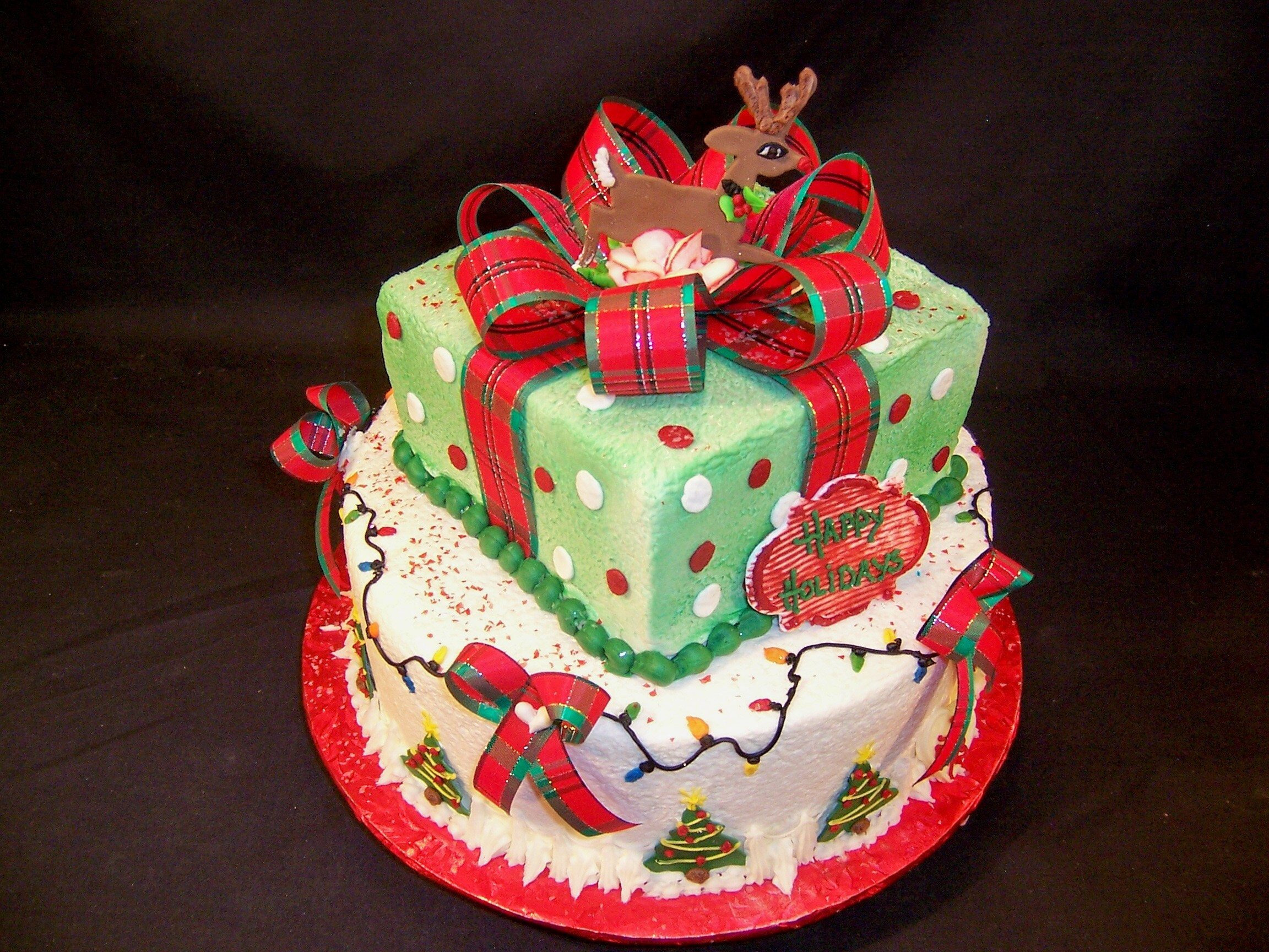 Buttercream Christmas Cakes
 21 January