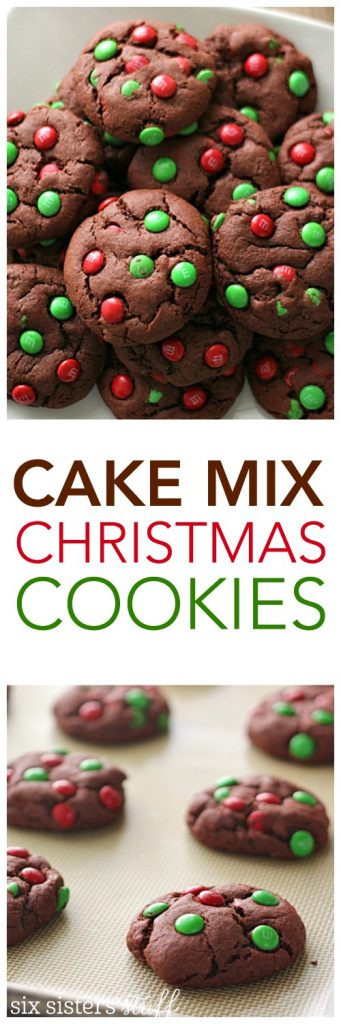 Cake Mix Christmas Cookies
 Cake Mix Christmas Cookies