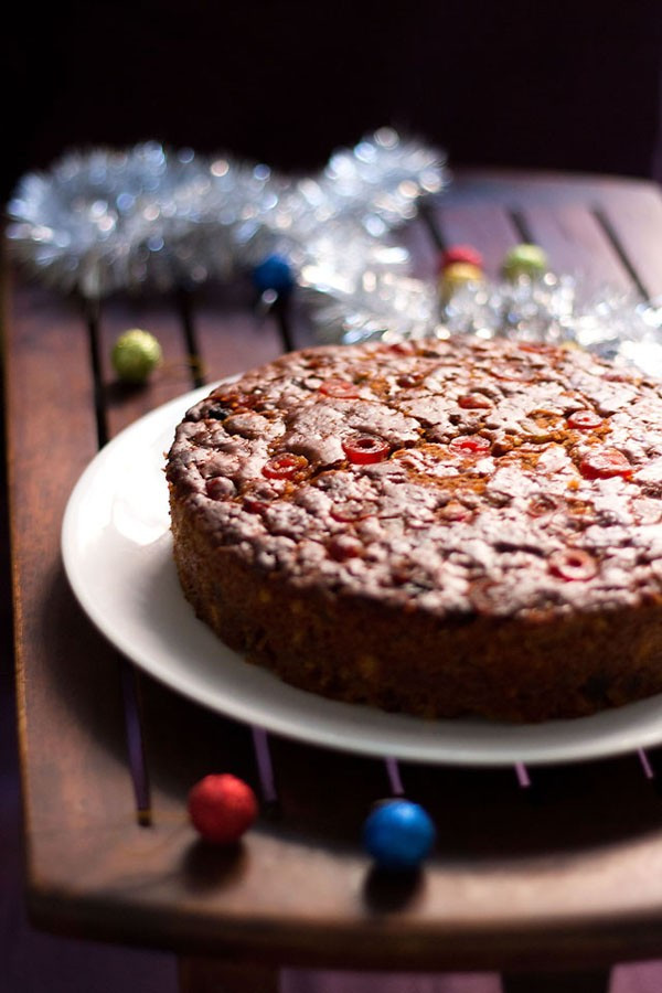 Cakes Recipes For Christmas
 eggless christmas fruit cake recipe vegan eggless