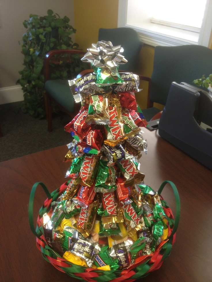 Candy Bar Christmas Tree
 Pin by Whitney Pfeiffer on army