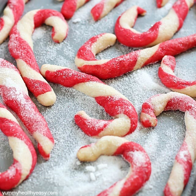 Candy Cane Christmas Cookies
 Candy Cane Cookies Yummy Healthy Easy