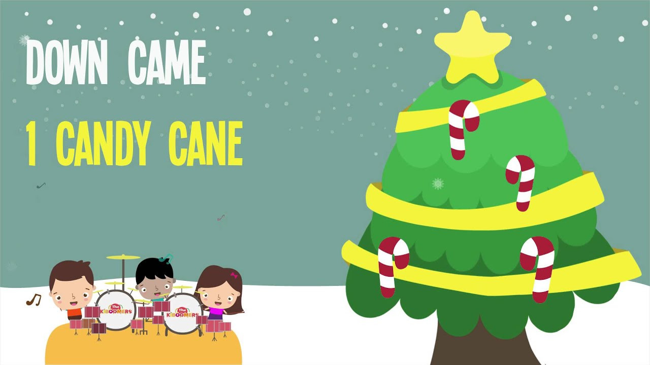 Candy Cane Christmas Lyrics
 Five Candy Canes Kids Christmas Songs Lyrics