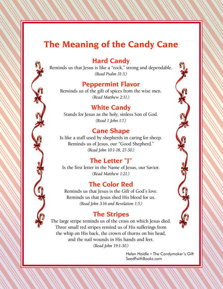 Candy Cane Christmas Song
 Meaning of the Candy Cane PDF