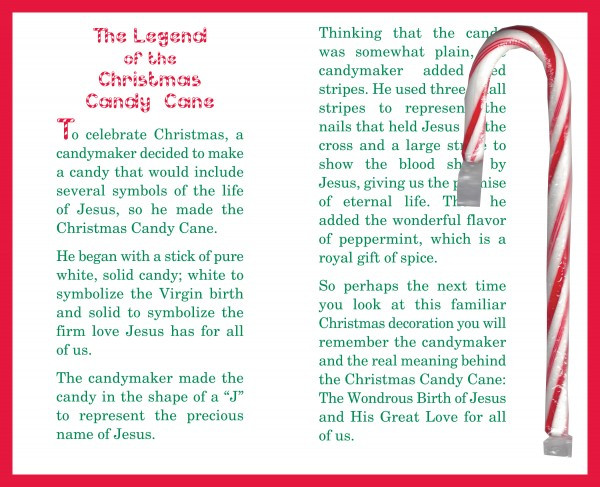 Candy Cane Christmas Story
 The Legend The Christmas Candy Cane – Prospect Hill Co
