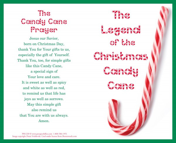 Candy Cane Christmas Story
 The Legend The Christmas Candy Cane – Prospect Hill Co