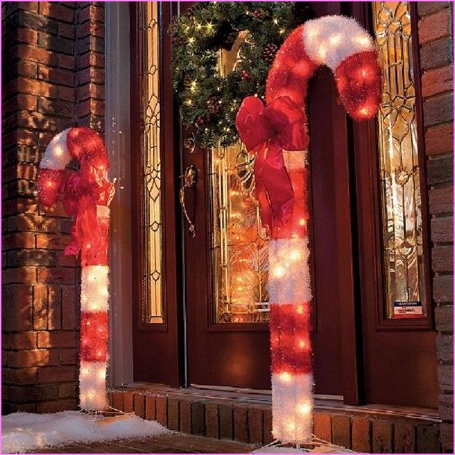 Candy Cane Outdoor Christmas Decorations
 Outdoor Candy Cane Decorations