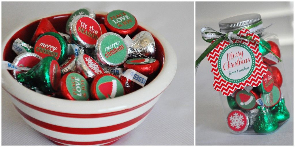 Candy Christmas Gifts
 HersheyCandyJars For Volunteers Pinterest