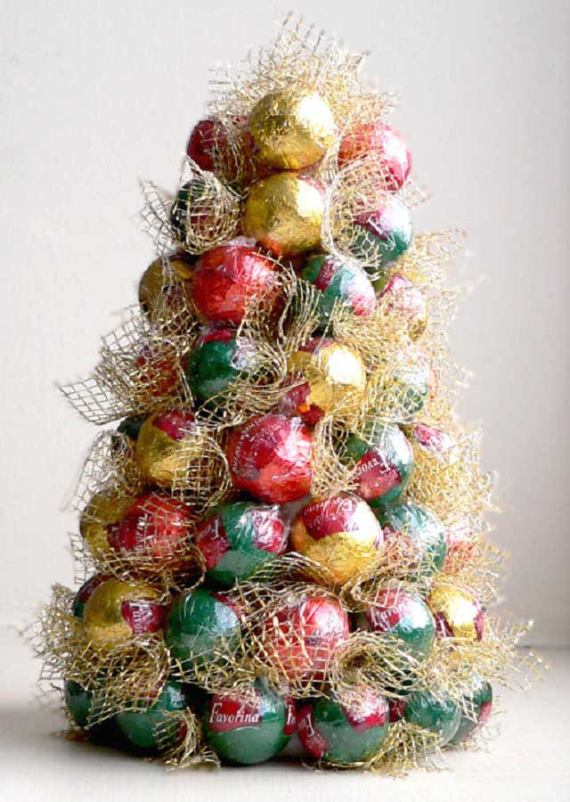 Candy Christmas Tree Craft
 21 Creative Christmas Craft Ideas for The Family